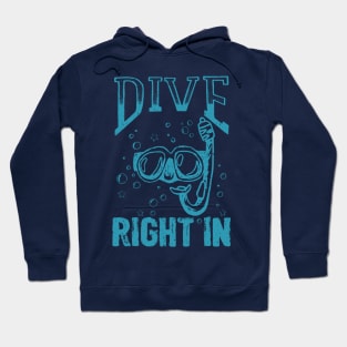 Dive Right In (Scuba Diving) Hoodie